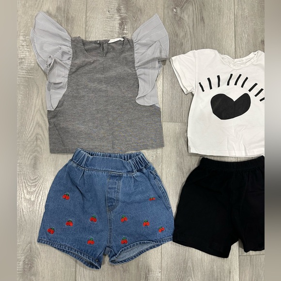 Cotton shirt and shorts set bundle - Picture 2 of 3